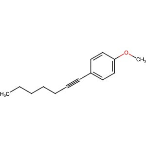 64146-61-8 | 1-(Hept-1-yn-1-yl)-4-methoxybenzene - Hoffman Fine Chemicals