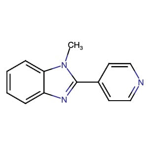 64262-98-2 | 1-Methyl-2-(4-pyridinyl)-1H-benzimidazole - Hoffman Fine Chemicals