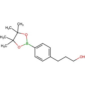 651030-57-8 | 4-(4,4,5,5-Tetramethyl-1,3,2-dioxaborolan-2-yl)benzenepropanol - Hoffman Fine Chemicals