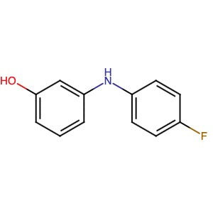 65250-80-8 | 3-(4-Fluorophenylamino)phenol - Hoffman Fine Chemicals