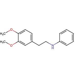 65341-60-8 | N-(3,4-Dimethoxyphenethyl)aniline - Hoffman Fine Chemicals