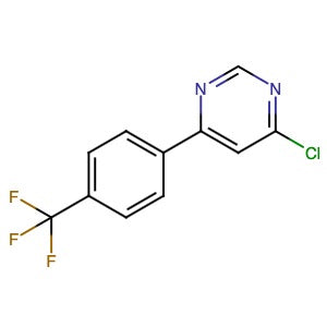 659729-09-6 | 4-Chloro-6-(4-(trifluoromethyl)phenyl)pyrimidine - Hoffman Fine Chemicals