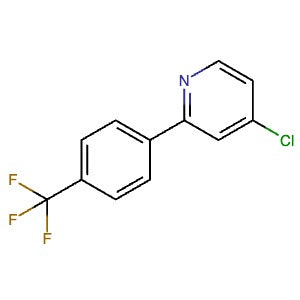 CAS 659730-49-1 | 4-Chloro-2-(4-(trifluoromethyl)phenyl)pyridine