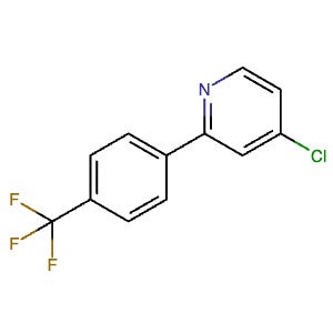 659730-49-1 | 4-Chloro-2-(4-(trifluoromethyl)phenyl)pyridine - Hoffman Fine Chemicals