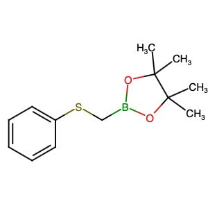 66080-23-7 | 2-((Phenylthio)methyl)-4,4,5,5-tetramethyl-1,3,2-dioxaborolane - Hoffman Fine Chemicals