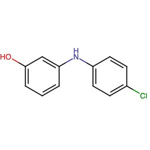 66282-78-8 | 3-((4-Chlorophenyl)amino)phenol - Hoffman Fine Chemicals