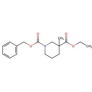 664364-60-7 | Ethyl 1-Cbz-3-methylpiperidine-3-carboxylate - Hoffman Fine Chemicals