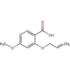 CAS 668455-70-7 | 4-Methoxy-2-(prop-2-en-1-yloxy)benzoic acid | MFCD14649103