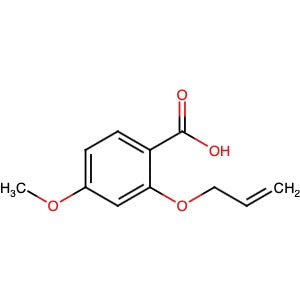 668455-70-7 | 4-Methoxy-2-(prop-2-en-1-yloxy)benzoic acid - Hoffman Fine Chemicals