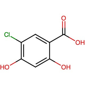 67828-44-8 | 5-Chloro-2,4-dihydroxybenzoic acid - Hoffman Fine Chemicals