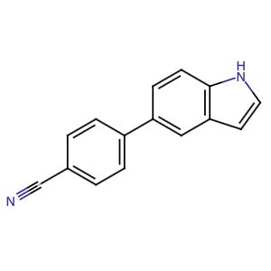 694533-08-9 | 4-(1H-Indol-5-yl)benzonitrile - Hoffman Fine Chemicals