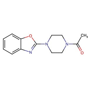 695202-29-0 | 1-(4-(Benzoxazol-2-yl)piperazin-1-yl)ethanone - Hoffman Fine Chemicals