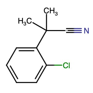 69849-08-7 | 2-(2-Chlorophenyl)-2-methylpropanenitrile - Hoffman Fine Chemicals