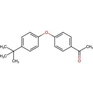 70945-85-6 | 1-(4-(4-(tert-Butyl)phenoxy)phenyl)ethan-1-one - Hoffman Fine Chemicals