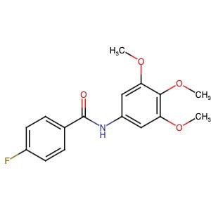 710319-51-0 | 4-Fluoro-N-(3,4,5-trimethoxyphenyl)benzamide - Hoffman Fine Chemicals