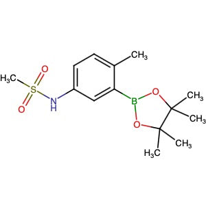 710348-21-3 | N-[4-Methyl-3-(4,4,5,5-tetramethyl-1,3,2-dioxaborolan-2-yl)phenyl]methanesulfonamide - Hoffman Fine Chemicals