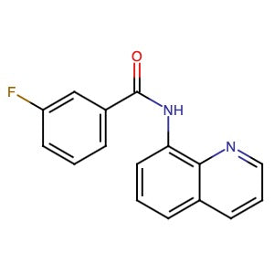 723755-85-9 | 3-Fluoro-N-8-quinolinylbenzamide - Hoffman Fine Chemicals