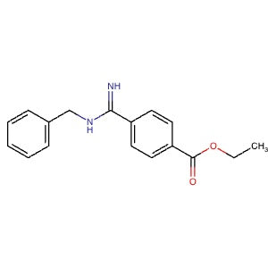 730921-70-7 | Ethyl 4-[(benzylamino)(imino)methyl]benzoate - Hoffman Fine Chemicals