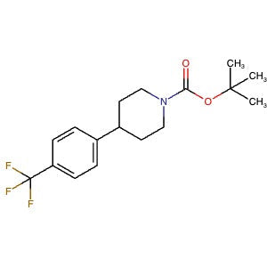 732275-91-1 | tert-Butyl 4-(4-(trifluoromethyl)phenyl)piperidine-1-carboxylate - Hoffman Fine Chemicals