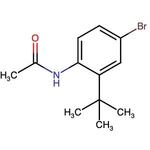 73621-42-8 | N-(4-Bromo-2-tert-butyl-phenyl)-acetamide - Hoffman Fine Chemicals