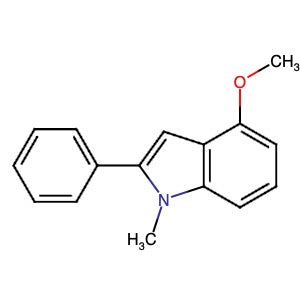 741709-18-2 | 4-Methoxy-1-methyl-2-phenyl-1H-indole - Hoffman Fine Chemicals