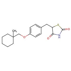 74772-77-3 | 5-(4-((1-Methylcyclohexyl)methoxy)benzyl)thiazolidine-2,4-dione - Hoffman Fine Chemicals