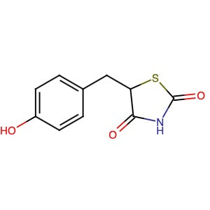 74772-78-4 | 5-(4-Hydroxybenzyl)thiazolidine-2,4-dione - Hoffman Fine Chemicals