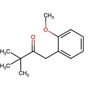 75508-73-5 | 1-(2-Methoxyphenyl)-3,3-dimethyl-2-butanone - Hoffman Fine Chemicals