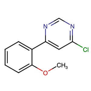 75634-03-6 | 4-Chloro-6-(2-methoxyphenyl)pyrimidine - Hoffman Fine Chemicals