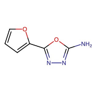 7659-06-5 | 5-(Furan-2-yl)-1,3,4-oxadiazol-2-amine - Hoffman Fine Chemicals