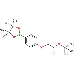769968-17-4 | tert-Butyl 2-(4-(4,4,5,5-tetramethyl-1,3,2-dioxaborolan-2-yl)phenoxy)acetate - Hoffman Fine Chemicals