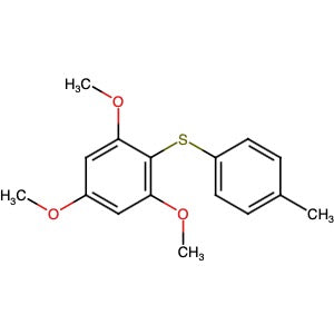 77189-88-9 | 1,3,5-Trimethoxy-2-[(4-methylphenyl)sulfanyl]benzene - Hoffman Fine Chemicals