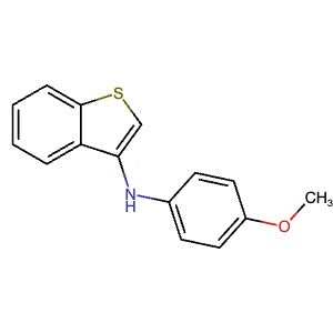 784163-28-6 | N-Benzo[b]thien-3-yl-N-(4-methoxyphenyl)-amine - Hoffman Fine Chemicals