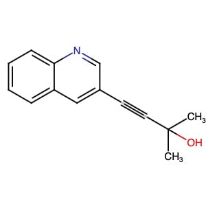 78625-06-6 | 2-Methyl-4-(3-quinolinyl)-3-butyn-2-ol - Hoffman Fine Chemicals