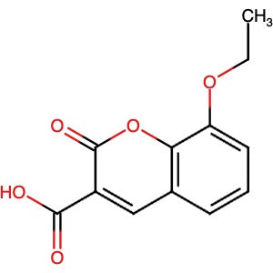 81017-24-5 | 8-Ethoxy-2-oxo-2H-chromene-3-carboxylic acid - Hoffman Fine Chemicals