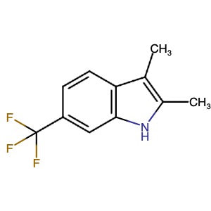 81558-20-5 | 2,3-Dimethyl-6-trifluoromethyl-1H-indole - Hoffman Fine Chemicals