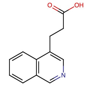 819066-35-8 | 3-(Isoquinolin-4-yl)propanoic acid - Hoffman Fine Chemicals