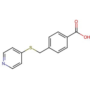 82145-82-2 | 4-[(4-Pyridinylthio)methyl]benzoic acid - Hoffman Fine Chemicals
