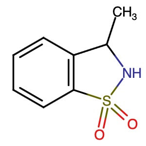 84108-98-5 | 2,3-Dihydro-3-methyl-1,2-benzisothiazole 1,1-Dioxide - Hoffman Fine Chemicals
