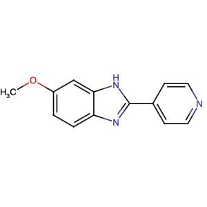 84123-78-4 | 6-Methoxy-2-(4-pyridinyl)-1H-benzimidazole - Hoffman Fine Chemicals