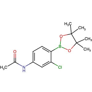 844501-78-6 | N-[3-Chloro-4-(4,4,5,5-tetramethyl-1,3,2-dioxaborolan-2-yl)phenyl]acetamide - Hoffman Fine Chemicals