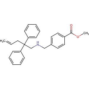 846576-89-4 | Methyl 4-((2,2-diphenylpent-4-enylamino)methyl)benzoate - Hoffman Fine Chemicals