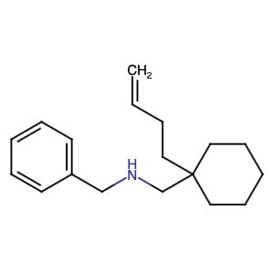 CAS 846576-91-8 | N-Benzyl-1-(1-(but-3-en-1-yl)cyclohexyl)methanamine