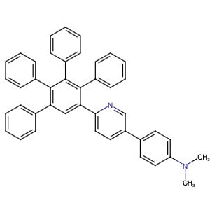 847196-57-0 | 4-(6-(3',6'-Diphenyl-[1,1':2',1''-terphenyl]-4'-yl)pyridin-3-yl)-N,N-dimethylaniline - Hoffman Fine Chemicals