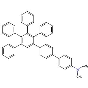 847196-58-1 | N,N-Dimethyl-4',5',6'-triphenyl-[1,1':2',1'':4'',1'''-quaterphenyl]-4'''-amine - Hoffman Fine Chemicals