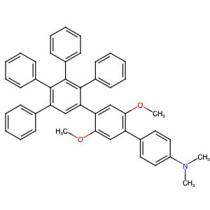 847196-60-5 | 2'',5''-Dimethoxy-N,N-dimethyl-4',5',6'-triphenyl-[1,1':2',1'':4'',1'''-quaterphenyl]-4'''-amine - Hoffman Fine Chemicals