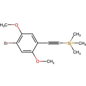 847196-61-6 | ((4-Bromo-2,5-dimethoxyphenyl)ethynyl)trimethylsilane - Hoffman Fine Chemicals