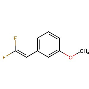 84750-90-3 | 1,1-Difluoro-2-(3-methoxyphenyl)ethene - Hoffman Fine Chemicals