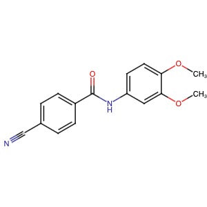 848050-87-3 | 4-Cyano-N-(3,4-dimethoxyphenyl)benzamide - Hoffman Fine Chemicals