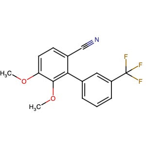 848652-09-5 | 5,6-Dimethoxy-3'-trifluoromethyl-2-cyano-biphenyl - Hoffman Fine Chemicals